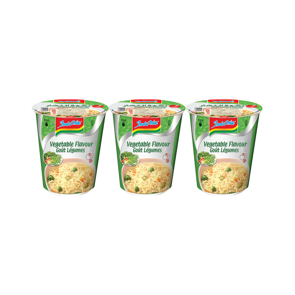 Indomie Cup Noodles Vegetable 60Gx3