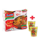 Indomie Fird 10X80G + Cup Chicken 2X60G