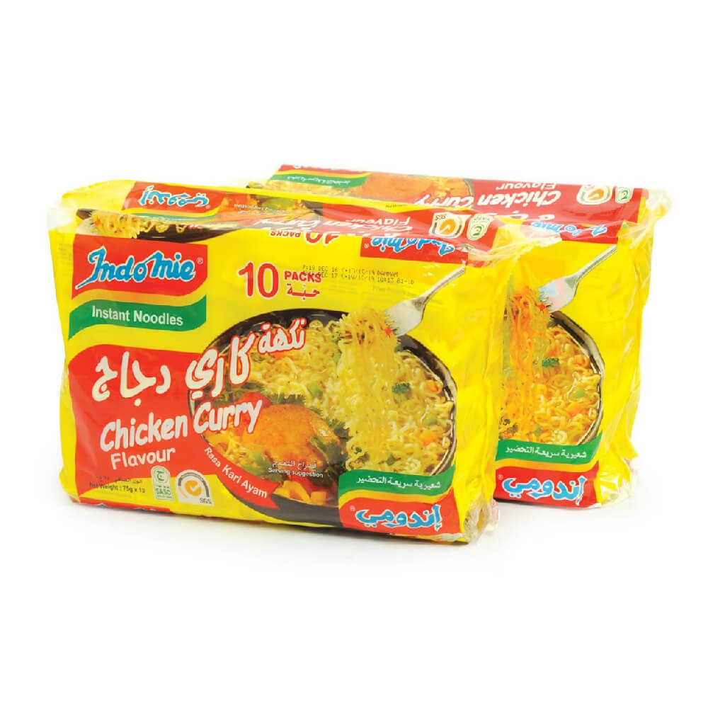 Indomie Instant Noodles Chicken Curry Flavour 20x75Gm