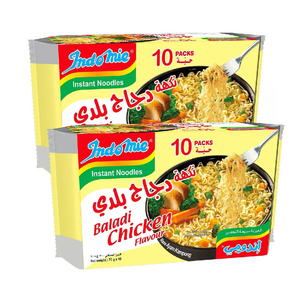 Indomie Baladi Chicken Flavour Instant Noodles 20x75gm