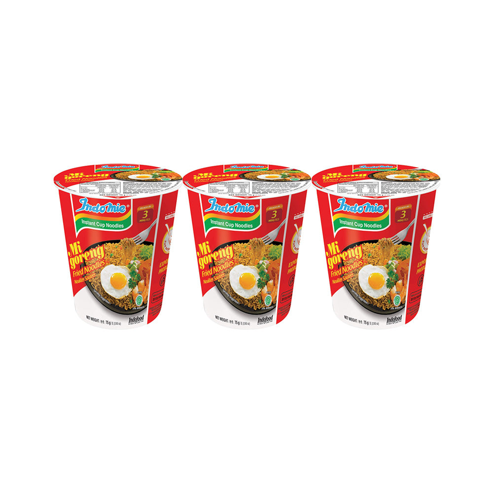 Indomie Cup Noodles Mixed Fried 75Gx3��