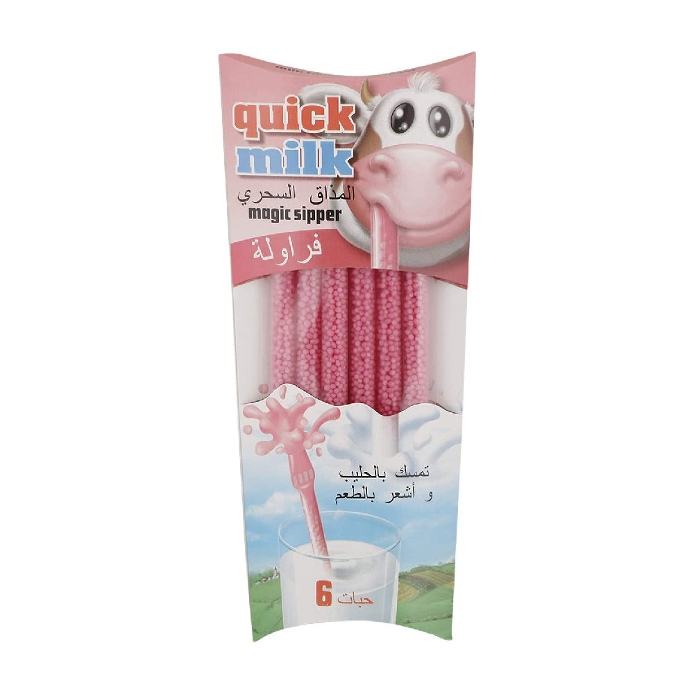 Felfoldi Quick Milk Strawberry Magic Sipper 36gm