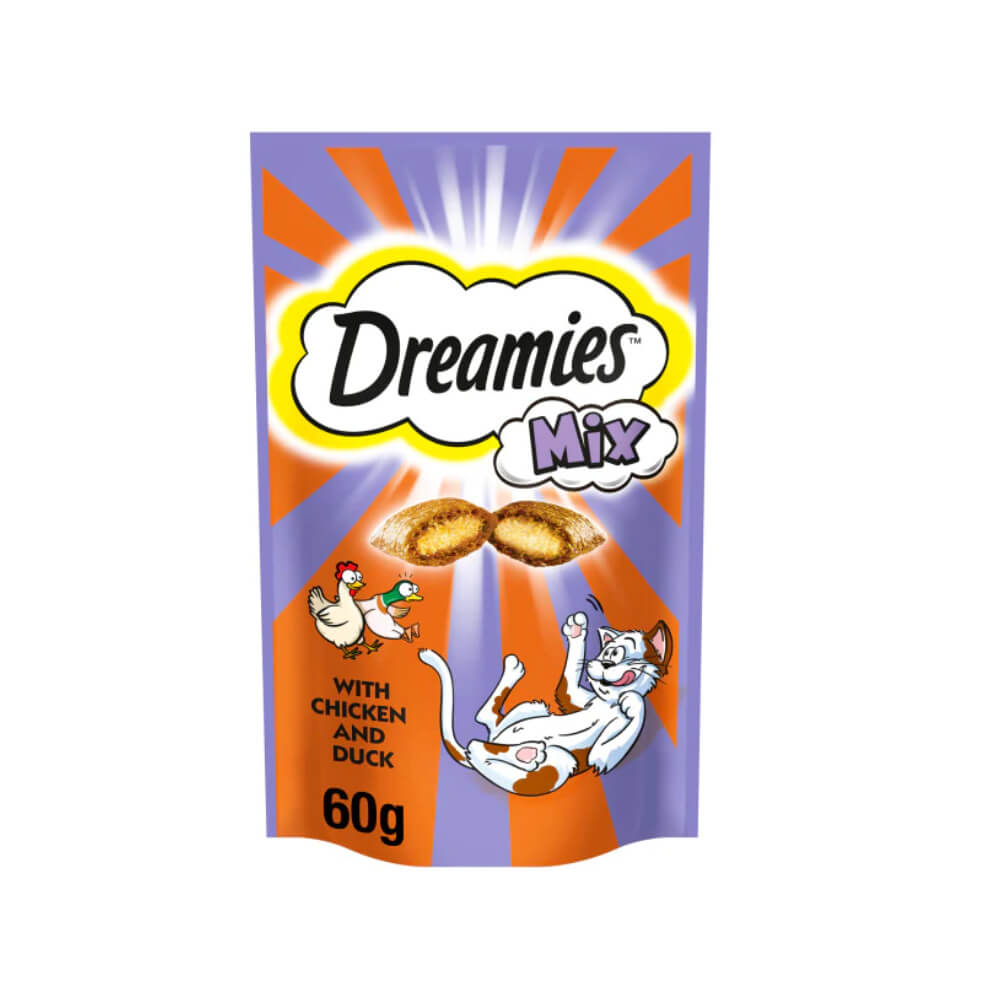 Dreamies Duck Cat Treats 60G