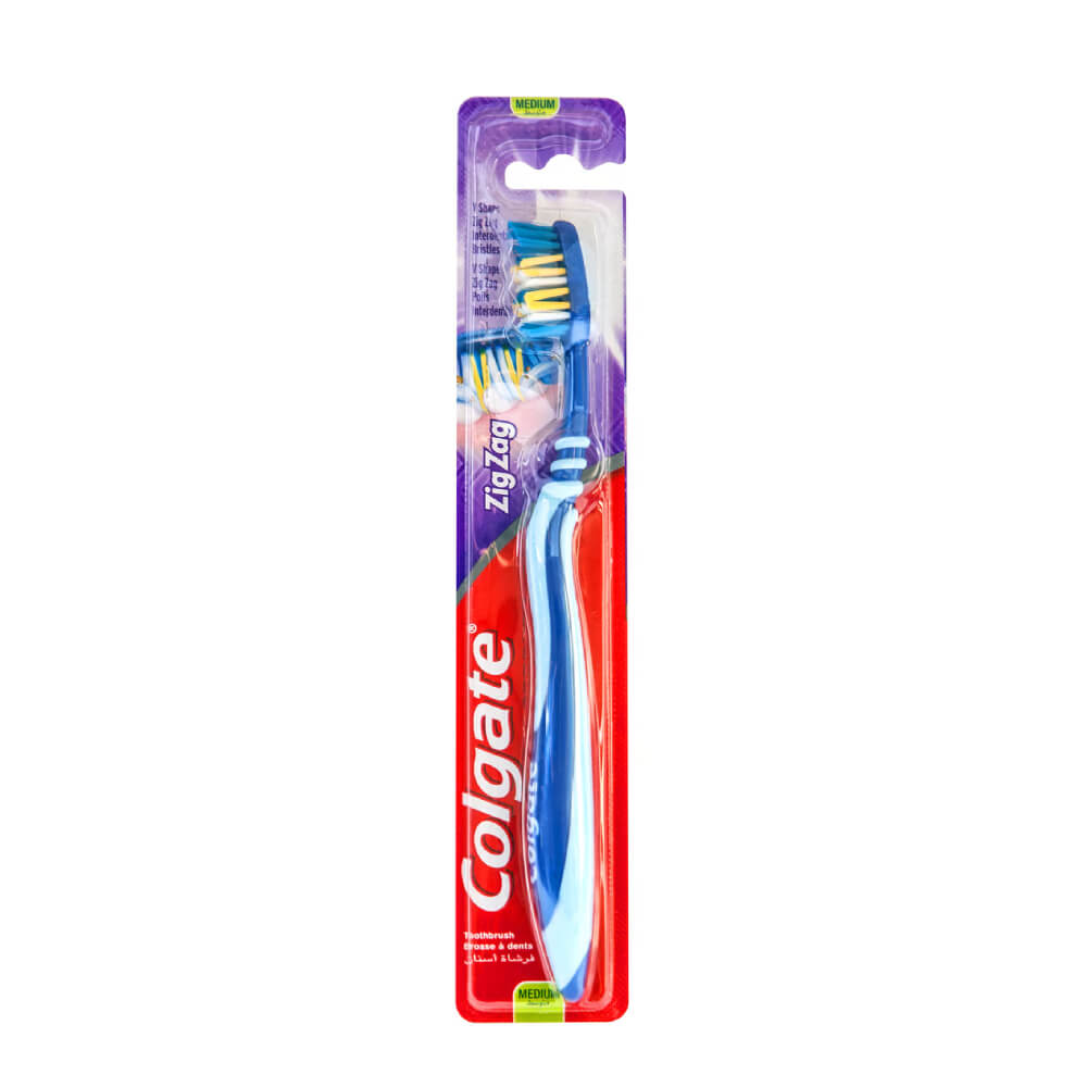 Colgate Zigzag Flexible Toothbrush Medium