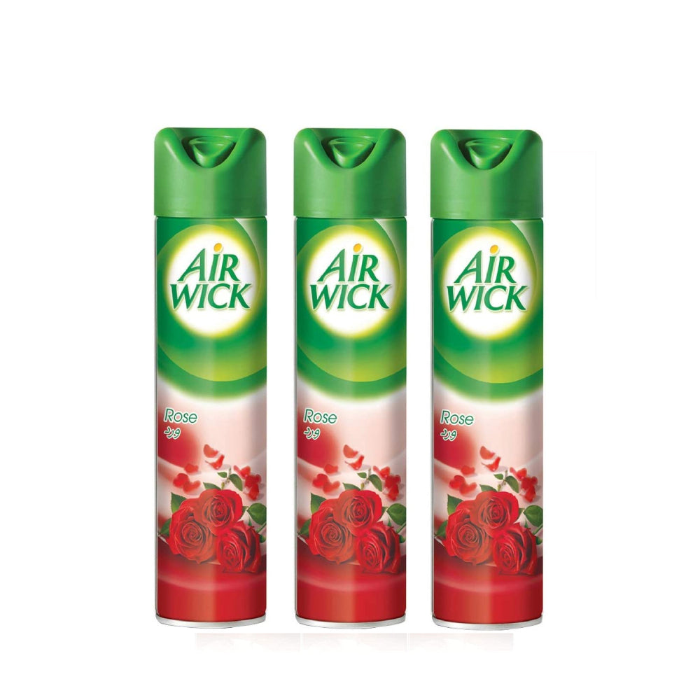 Airwick Aerosol Rose 3x300ml