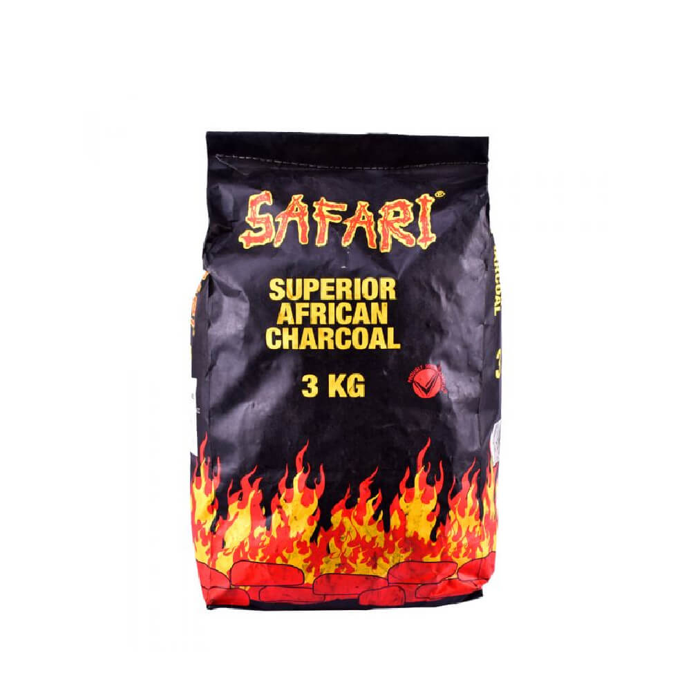 Safari Hardwood Charcoal 3Kg
