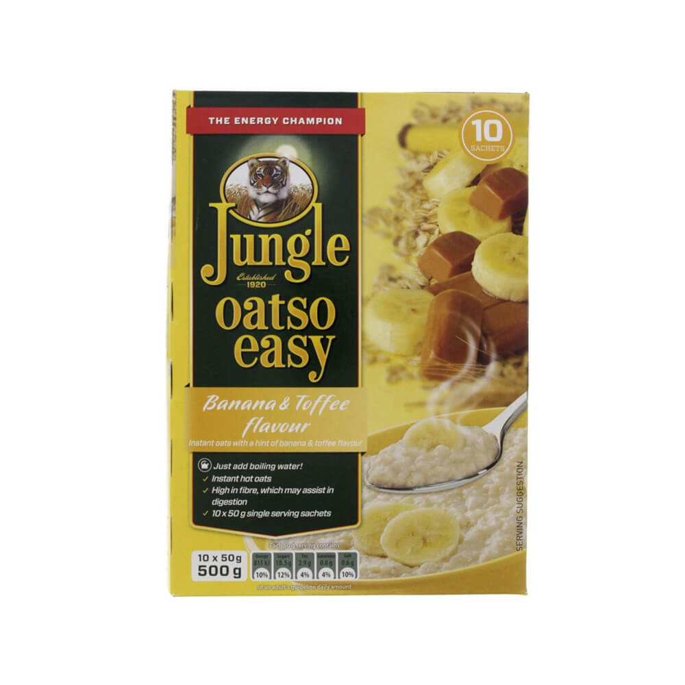 Jungle Oatso Easy Banana & Toffee 500G