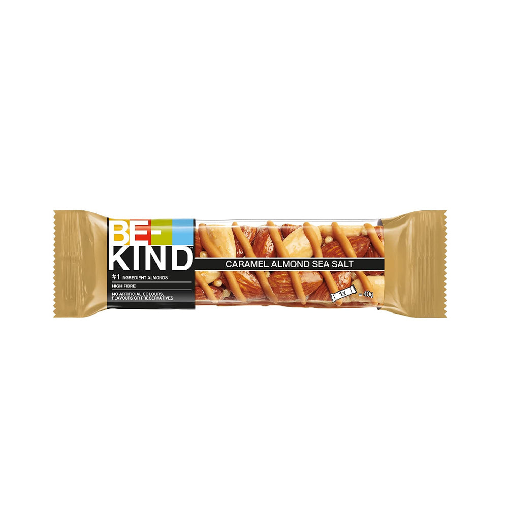 Be-Kind Caramel Almond & Sea Salt Protein Bar 40gm