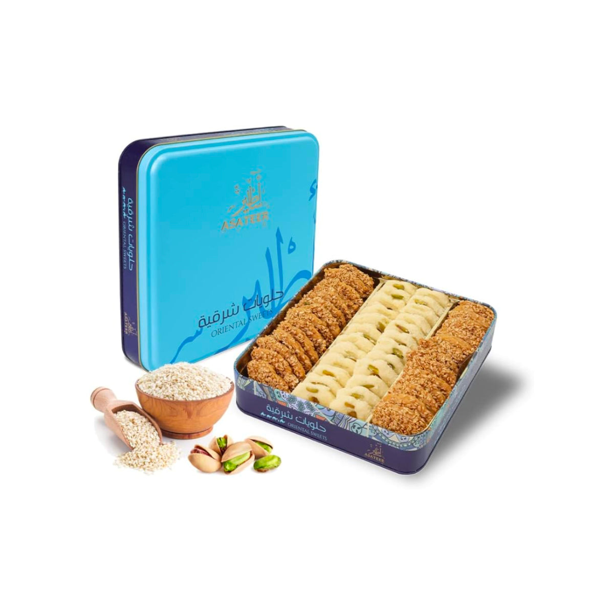 Asateer Barazek & Ghorayba Arabic Sweets 190g