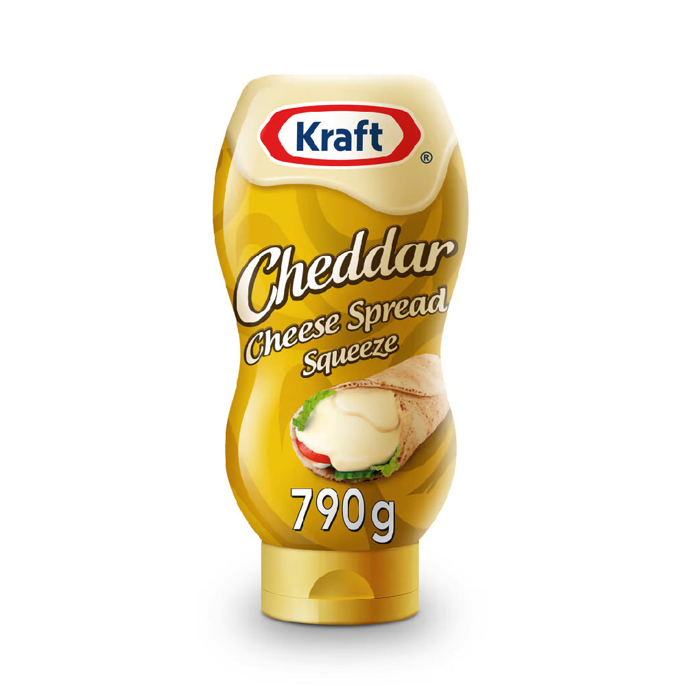 Kraft Cheddar Cheese Squeeze 790Gm