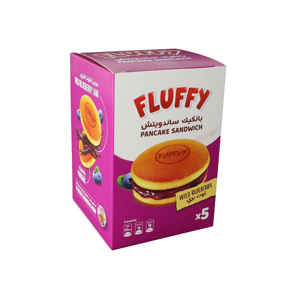 Amalfi Foods Fluffy Wild Berry Pancake Sandwich 5x37gm