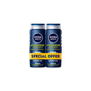 Nivea Men Shower Gel Power Fresh 250mlx2 @20% Off