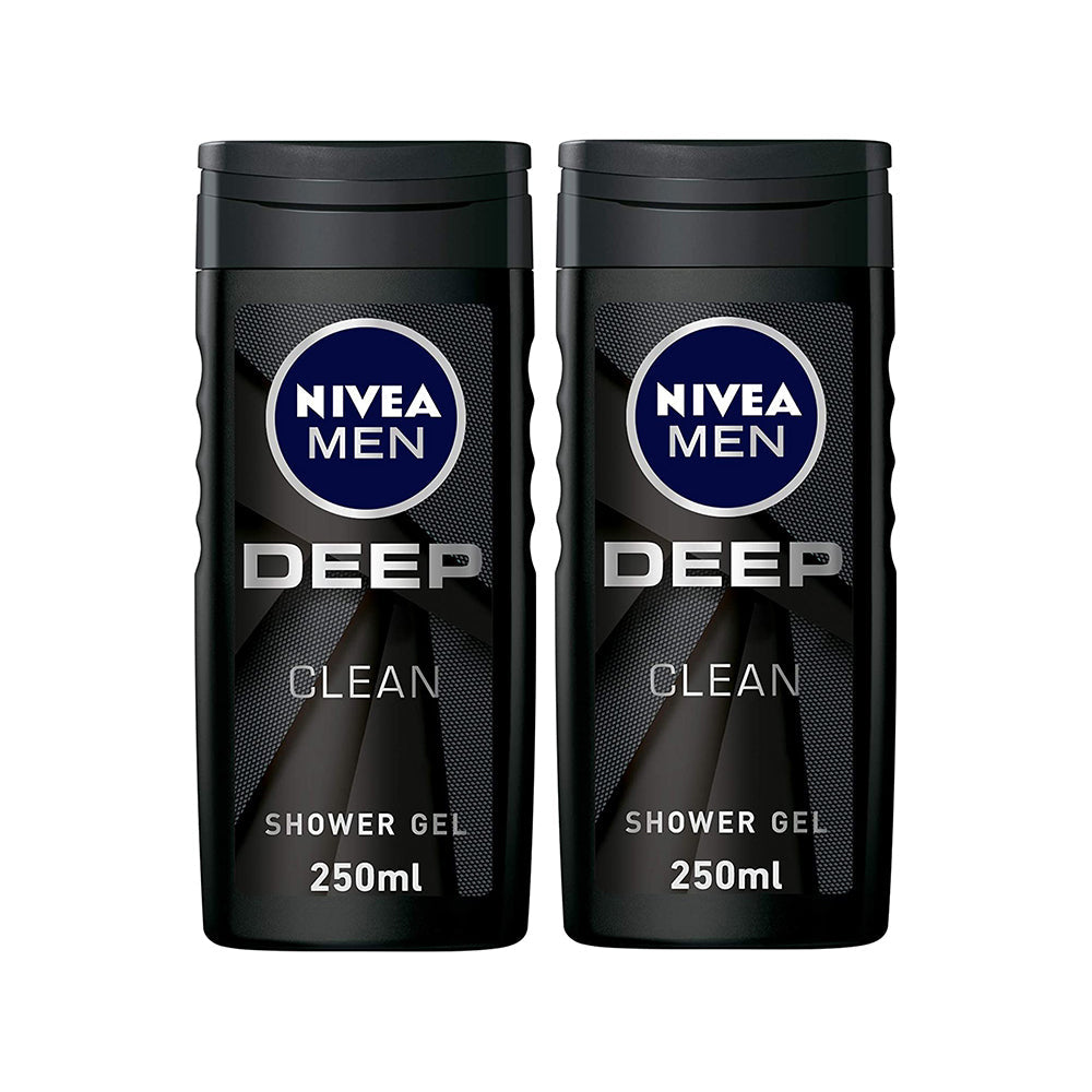 Nivea Men Shower Gel Deep 250mlx2 @20% Off