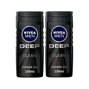 Nivea Men Shower Gel Deep 250mlx2 @20% Off