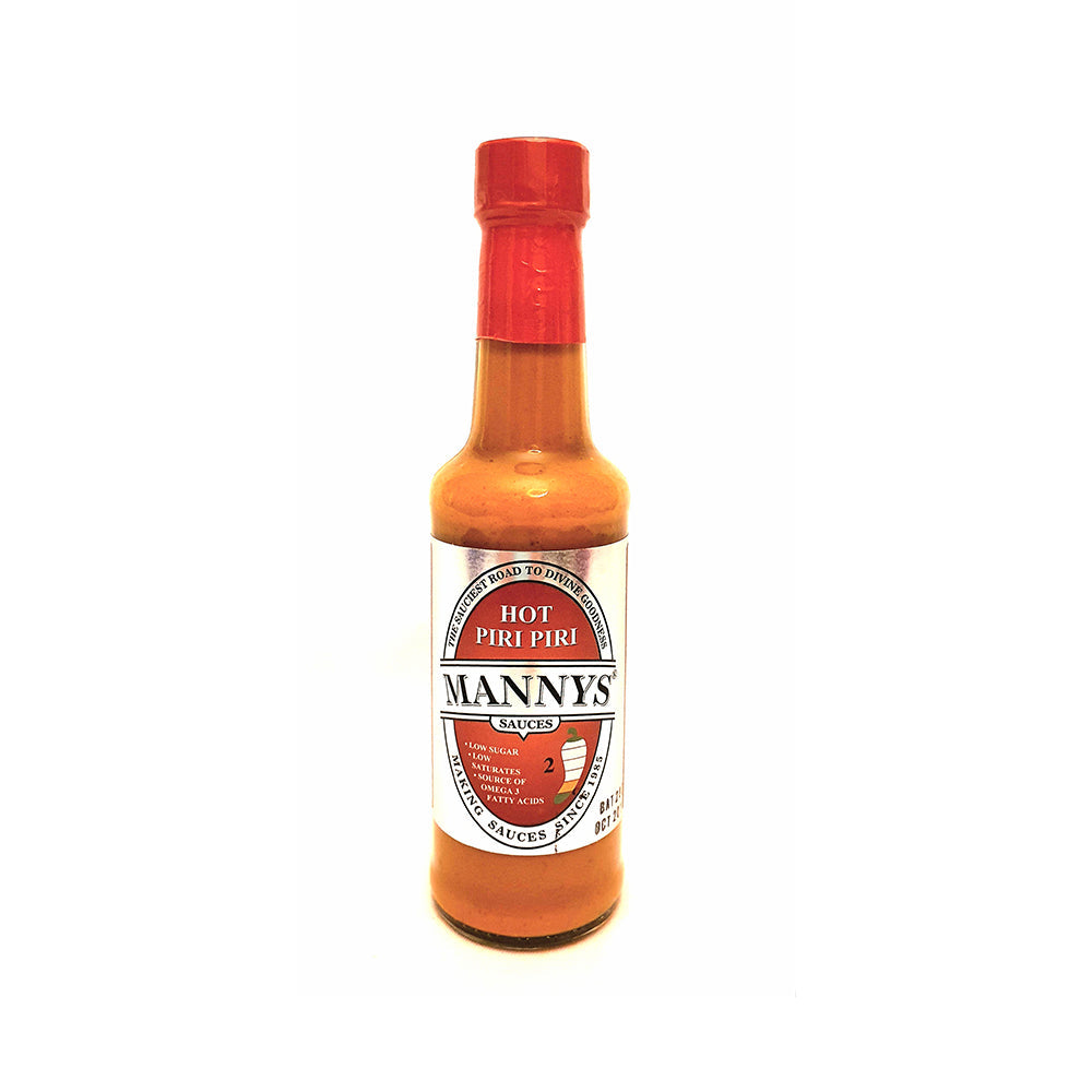 Mannys Piri Piri Sauce Hot 150ml
