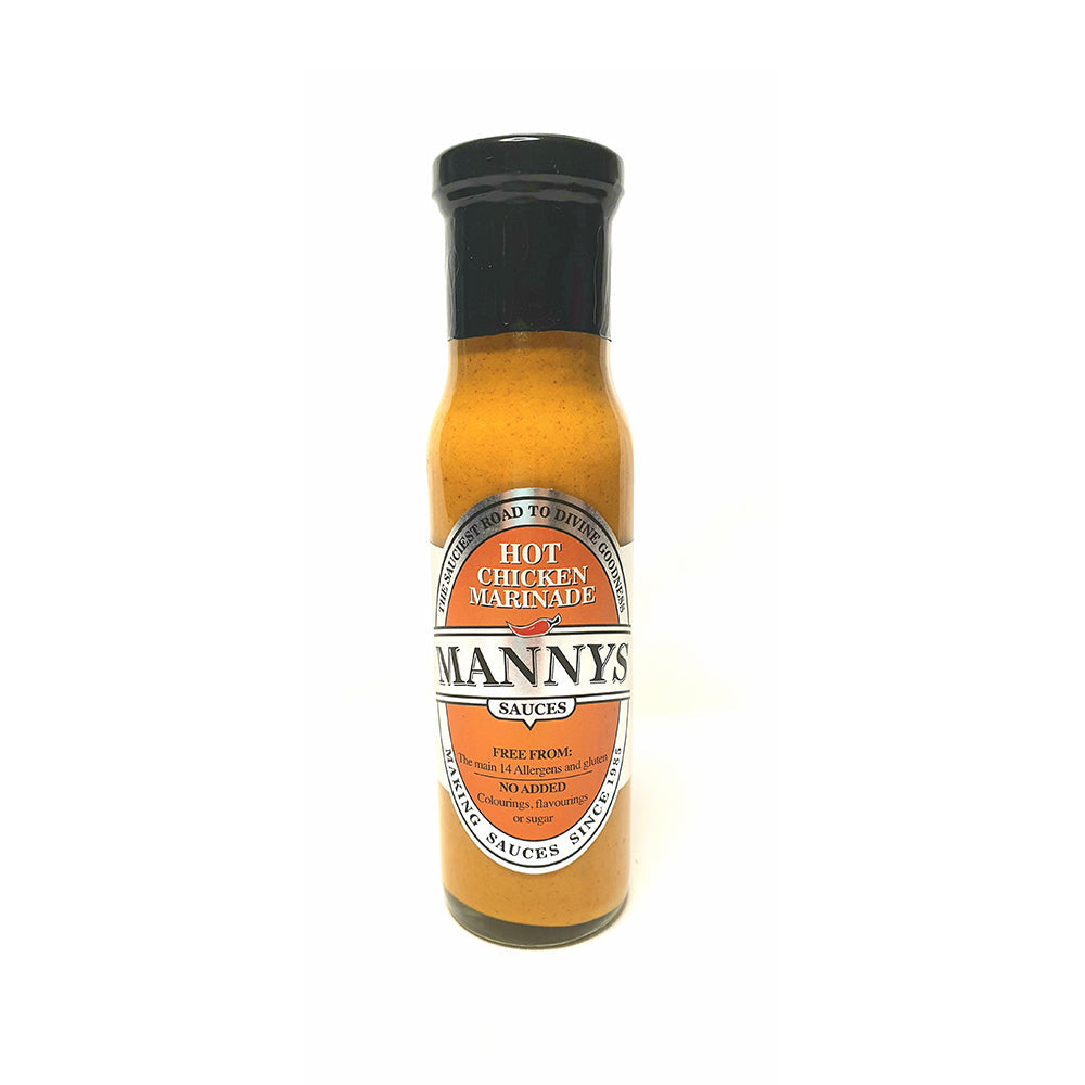 Mannys Marinade Chicken Hot 250ml