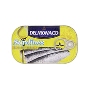 Delmonaco Sardines in Veg.Oil 125G