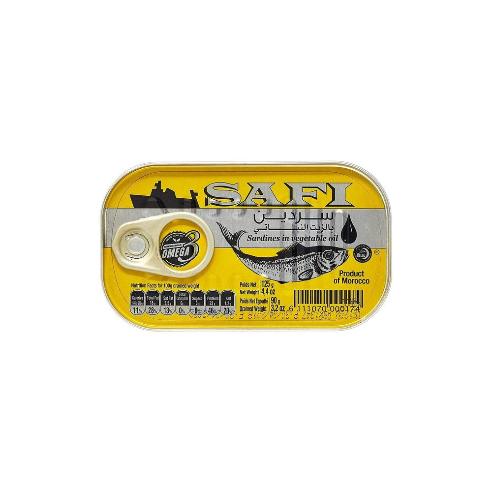 Safi Sardine in Vegetable Oil 120G