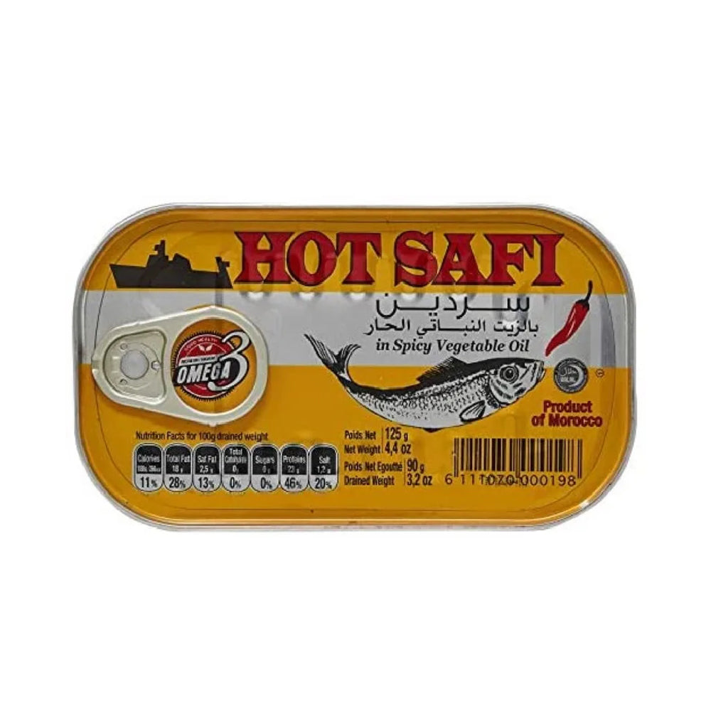 Safi Spicy Sardine in Vegetable Oil 120gm