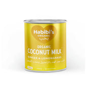 Habibi's Organic Coconut Milk Ginger & Lemongrass  200ml