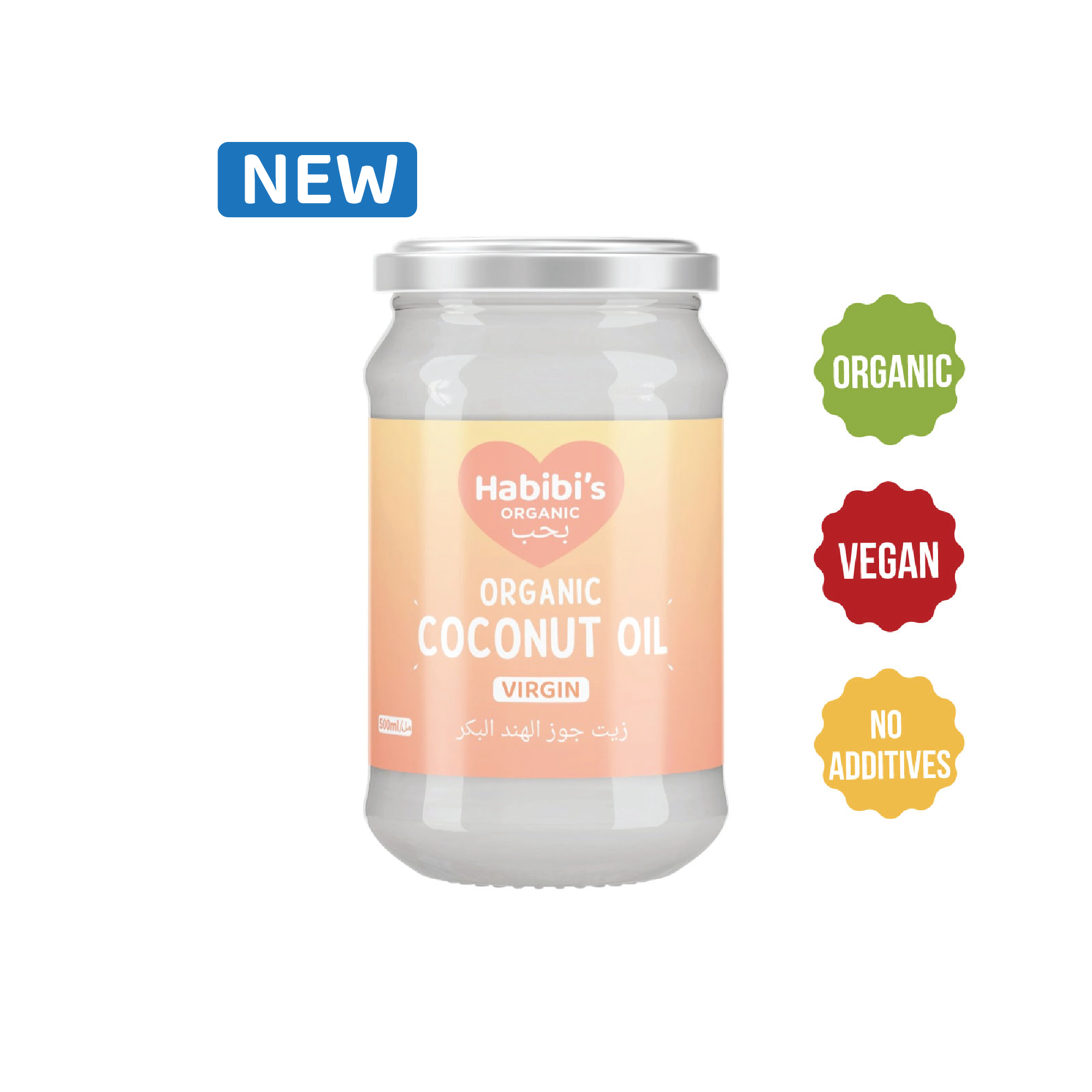 Habibi's Organic Virgin Coconut Oil 500ml