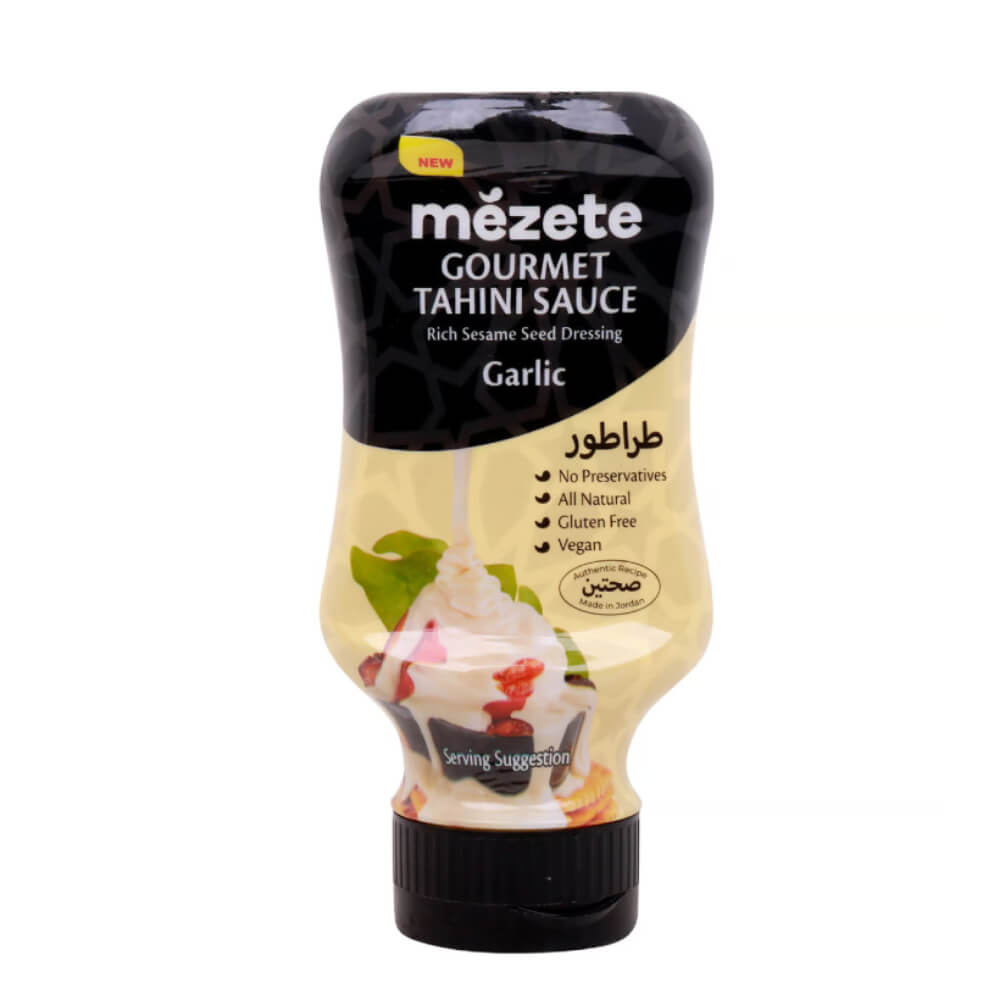 Mezete Gourmet Tahini Sauce Garlic 315gm