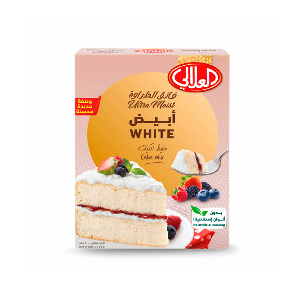 Al Alali Cake Mix White Ultra Moist 500gm