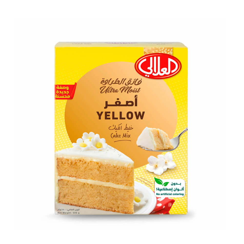 Al Alali Cake Mix Yellow Ultra Moist 500gm