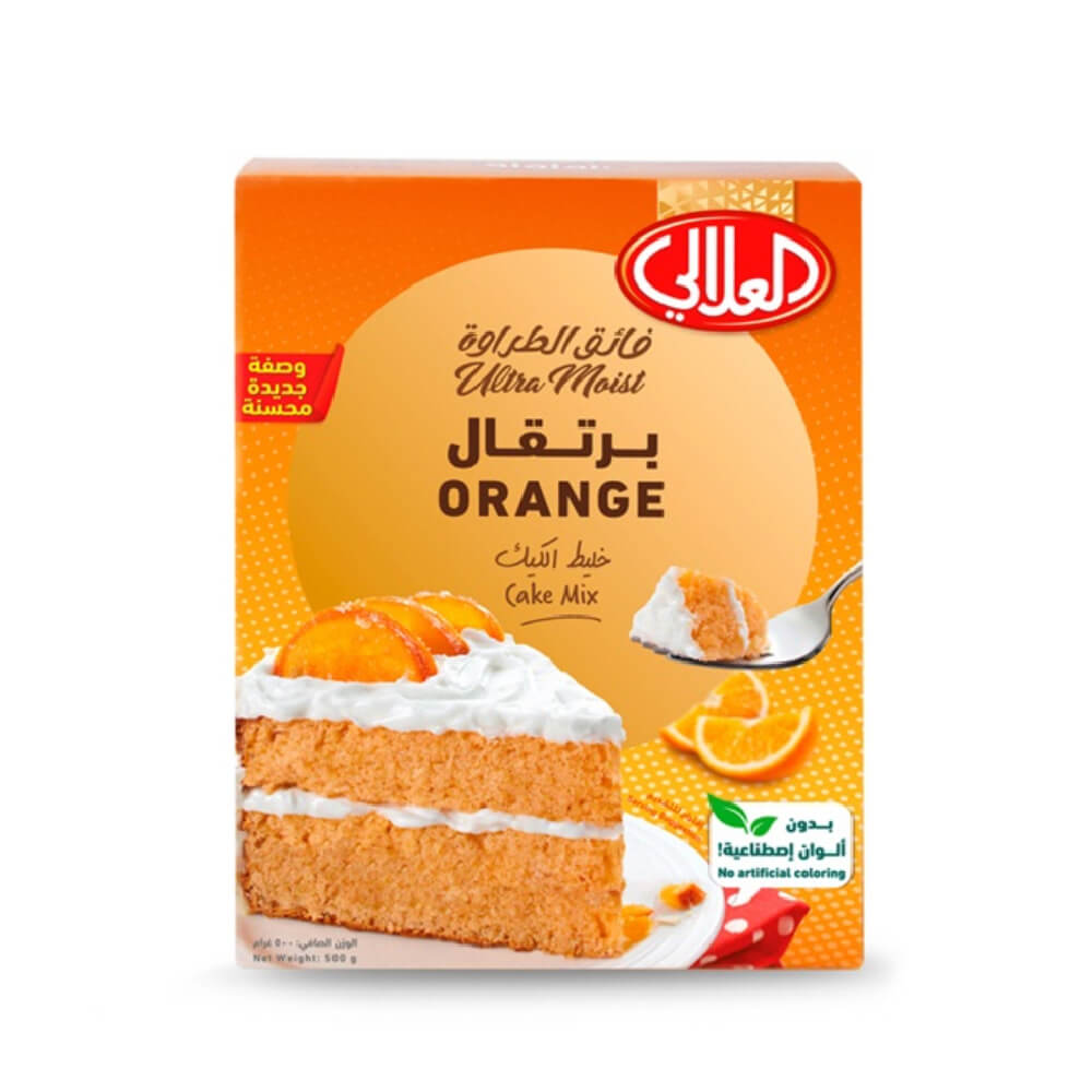 Al Alali Cake Mix Orange Ultra Moist 500gm
