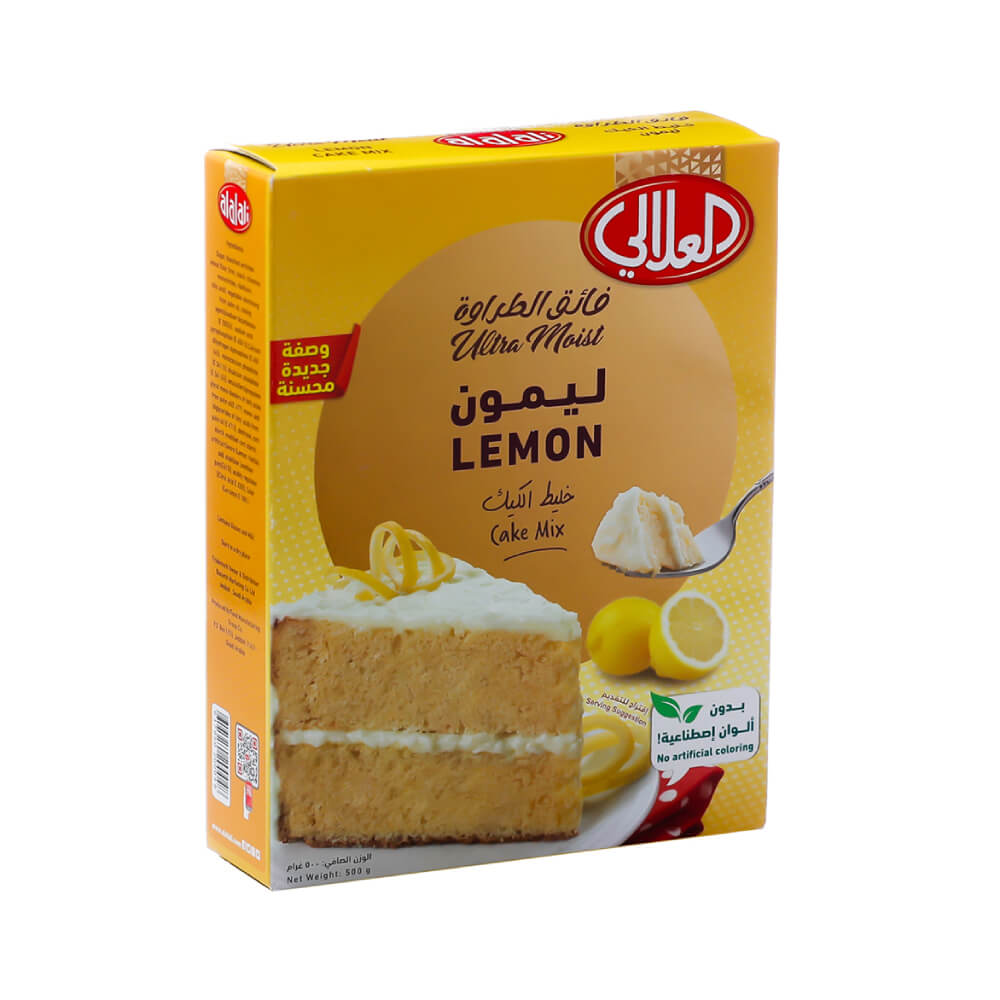 Al Alali Cake Mix Lemon Ultra Moist 500Gm