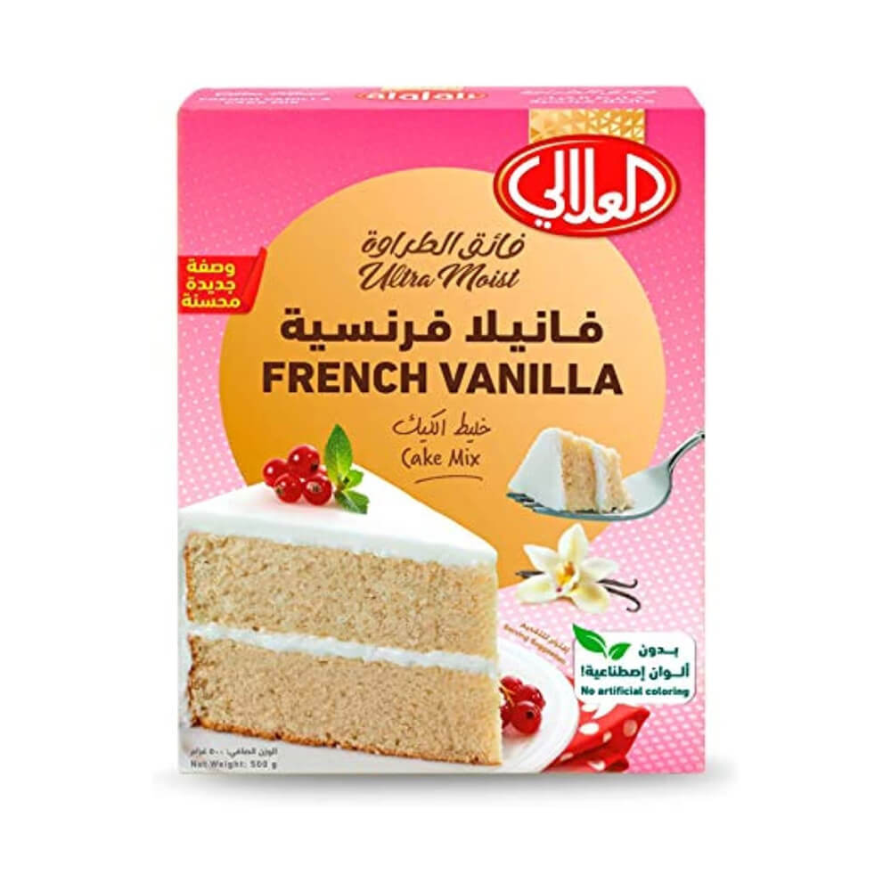 Al Alali Cake Mix French Vanilla Ultra Moist 500Gm