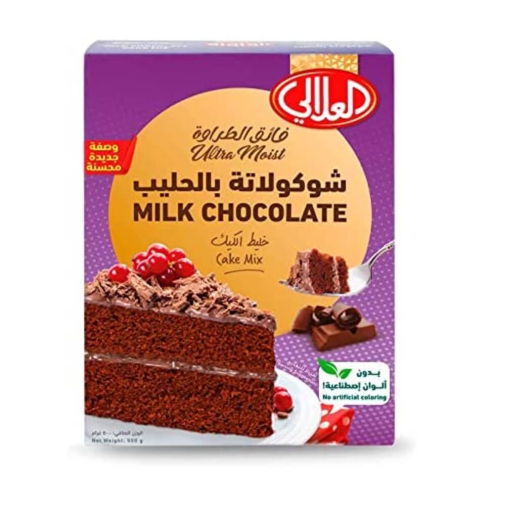 Al Alali Cake Mix Milk Chocolate 500gm