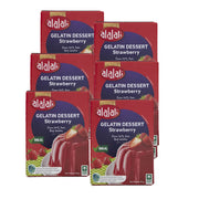 Al Alali Strawberry Flavoured Gelatin Dessert 6x80Gm