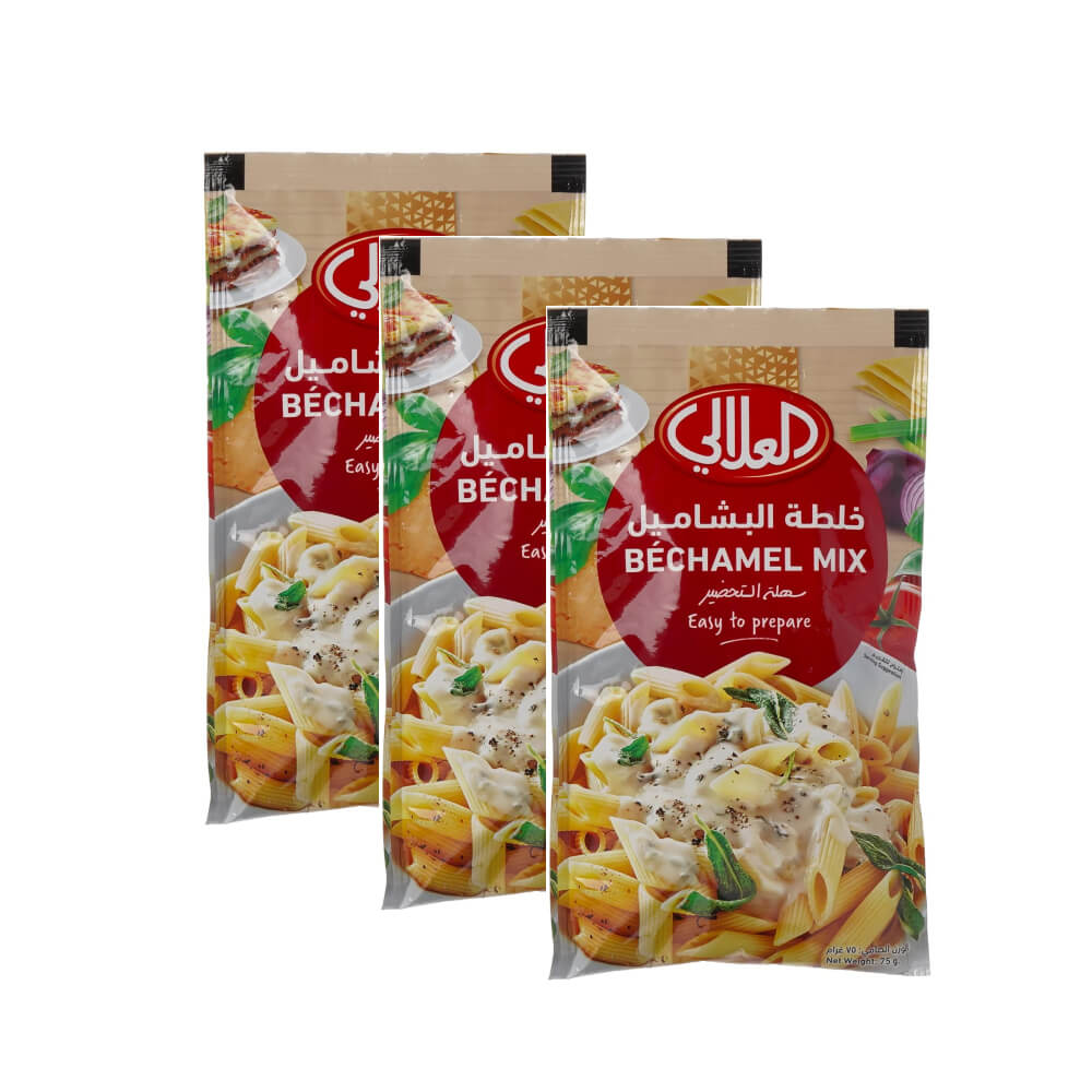 Al Alali Bechamel Mix Sauce 3x75Gm