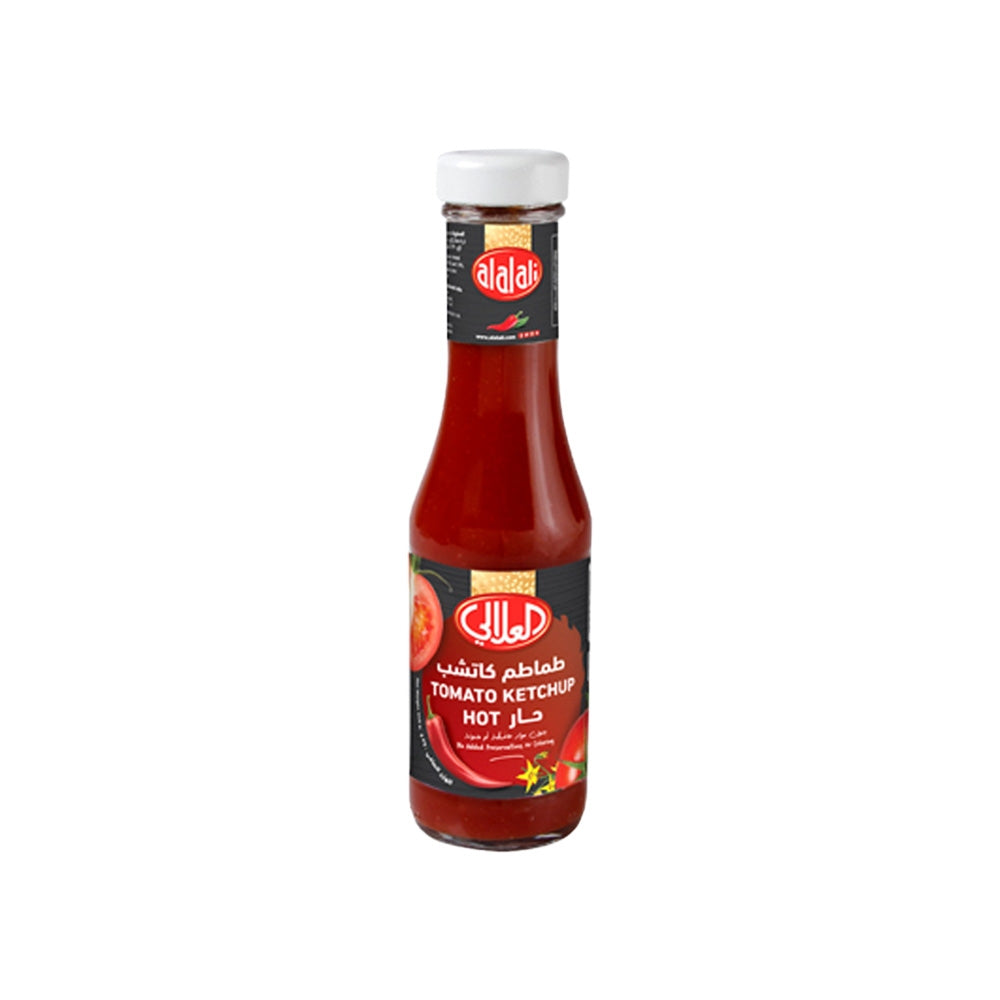 Al Alali Hot Ketchup in Glass 340G
