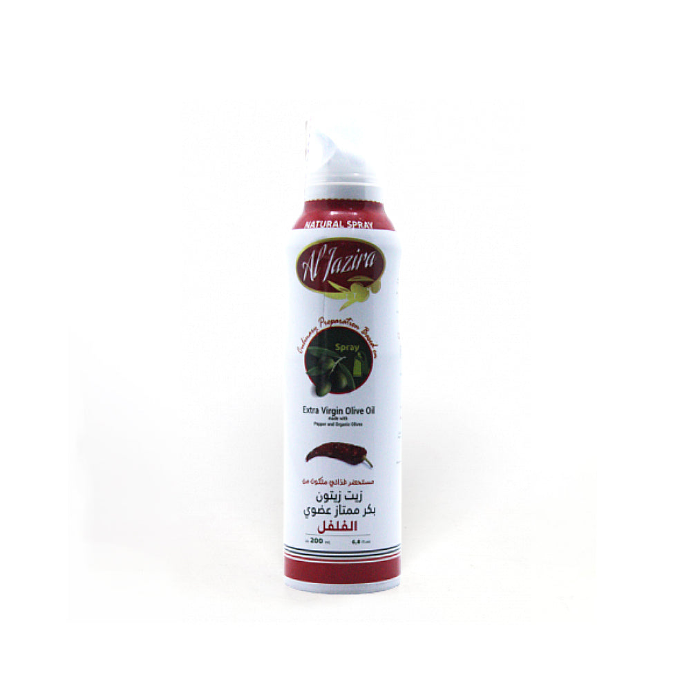 Al Jazira Extra Virgin Olive Oil Spray With Pepper 200ml