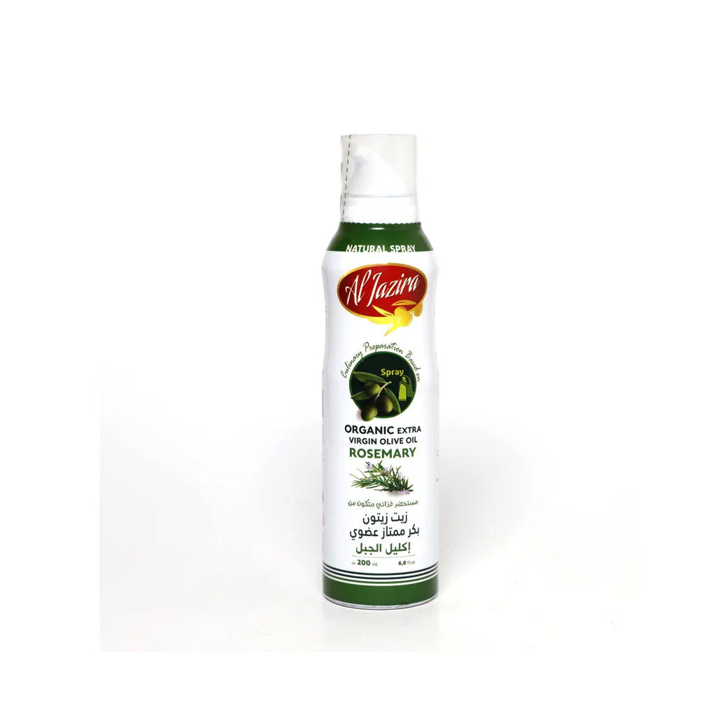 Al Jazira Organic Extra Virgin Olive Oil Spray With Rosemary 200ml