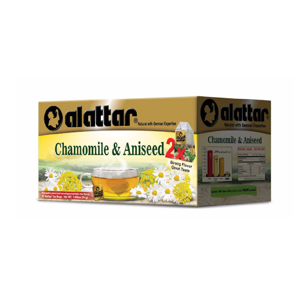 Al Attar Chamomile & Aniseed Tea Bag 20s