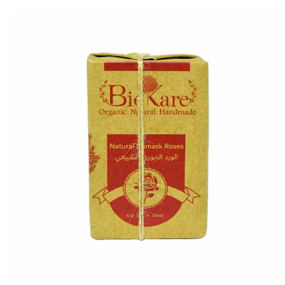 BioKare Damascus Roses Soap Organic 100gm