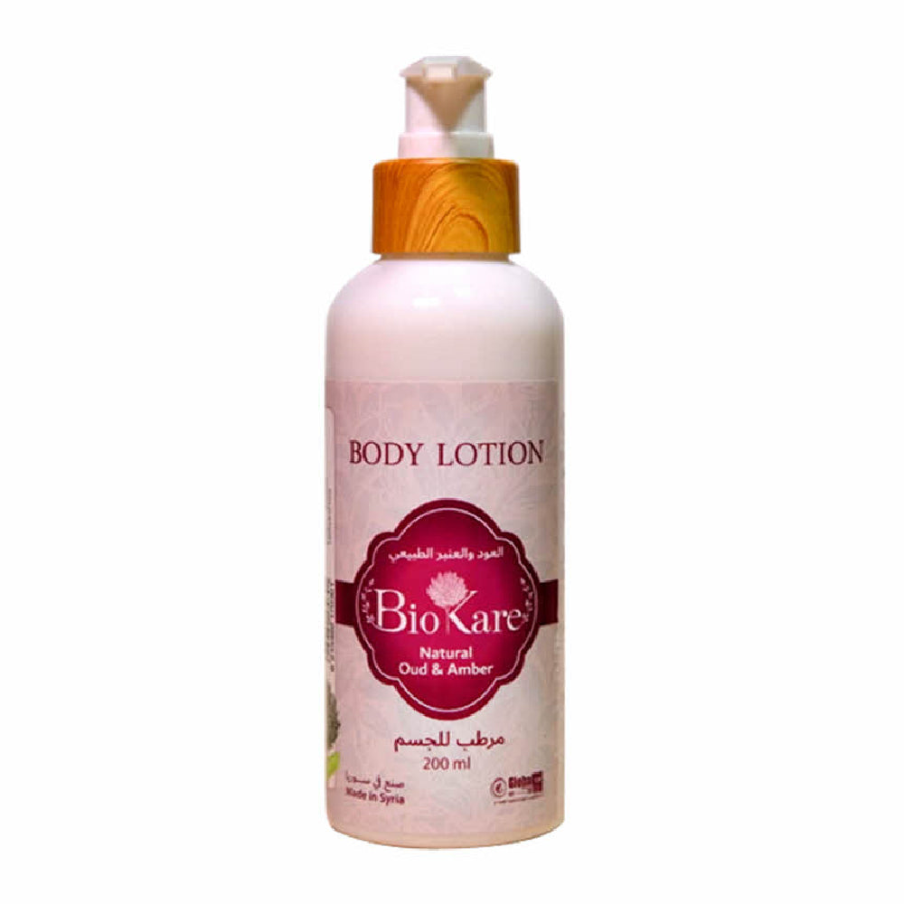 BioKare Oud & Amber Body Lotion 200ml