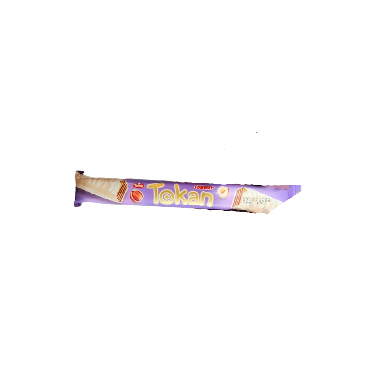 Tokan Subway White Milk Chocolate Wafer 36g