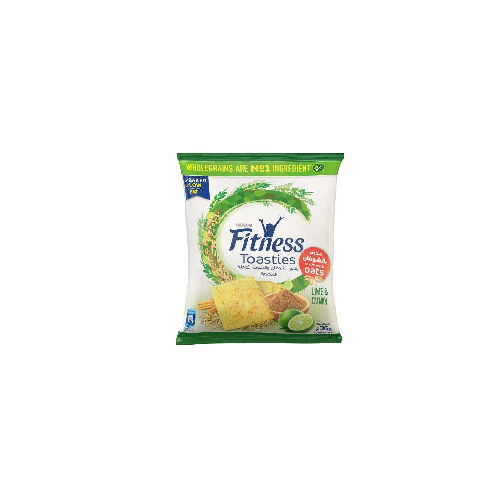 Fitness Toasties Lime & Cumin 36G