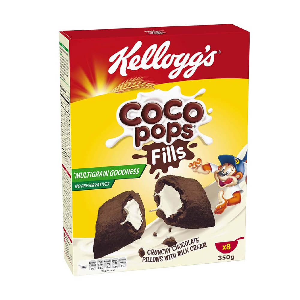 kellogg's Coco Pops Fills Vanilla 350gm