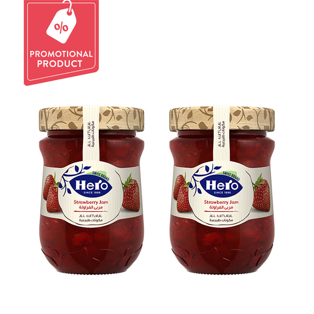 Hero Jam Strawberry 350Gx2 @ 1+1 Free
