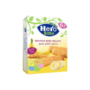 Hero Baby Banana Teething Biscuits 180G