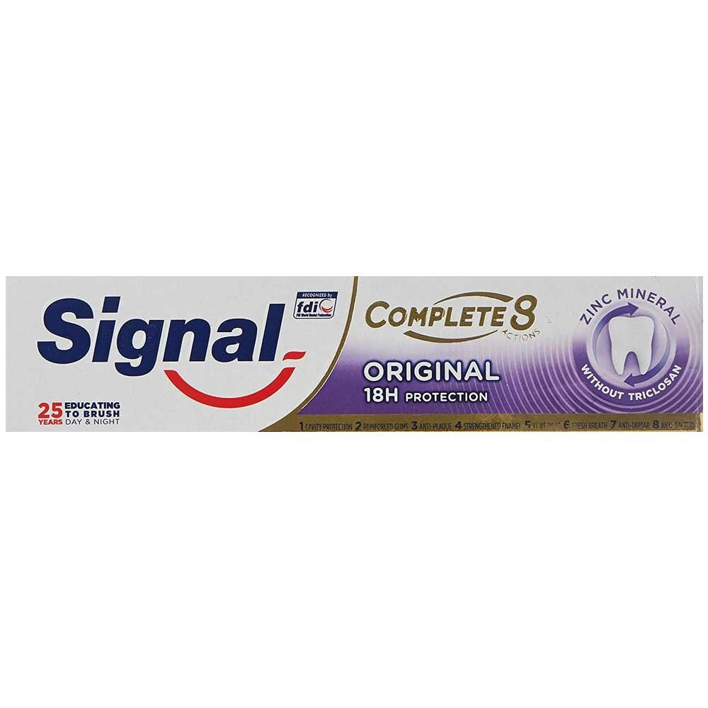 Signal Toothpaste Cmplt8 Gold Zh 2In1 100ml