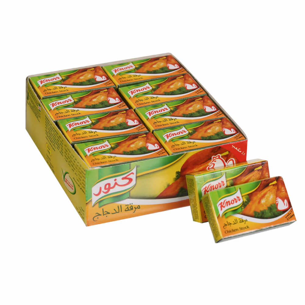 Knorr Chicken Stock 2 Cubes 24x20G