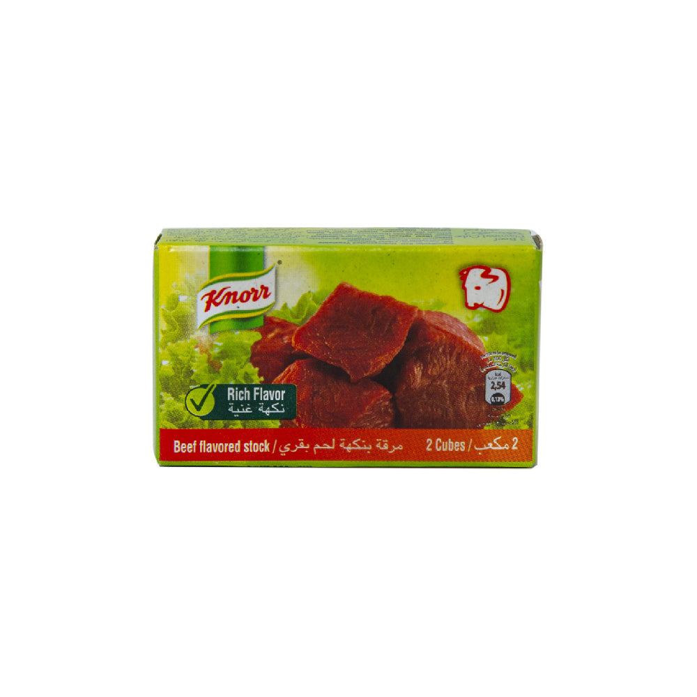 Knorr Beef Stock 2 Cubes 18G