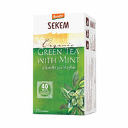 Sekem Organic Green Tea With Mint 25 Tea Bag 50gm