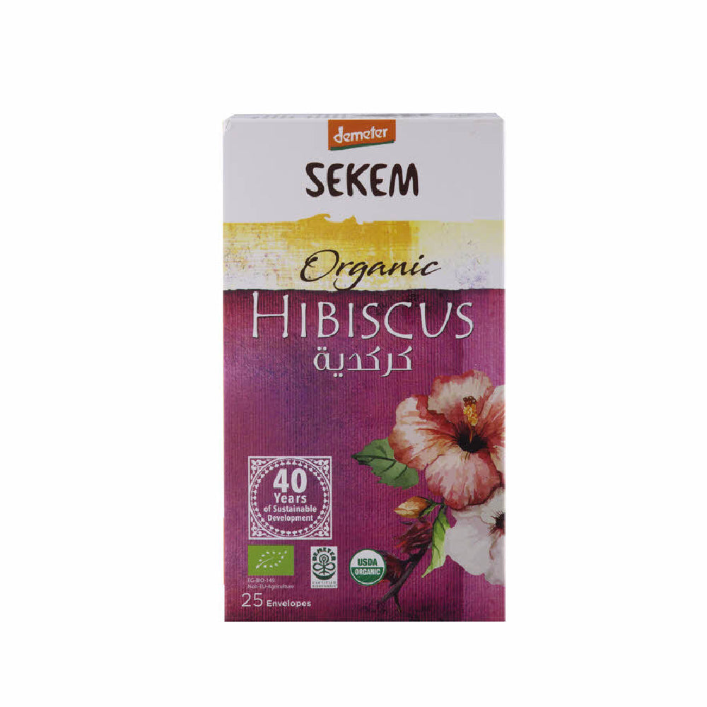 Sekem Organic Hibiscus 25 Tea Bag 50gm